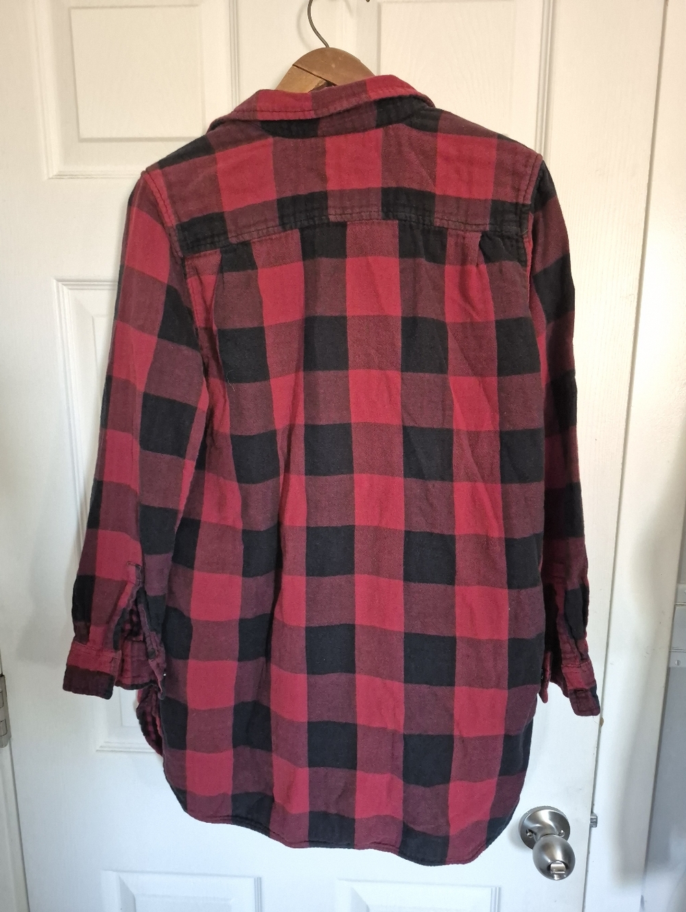 Joe Fresh Buffalo Plaid Flannel Shirt - Picture 7 of 7
